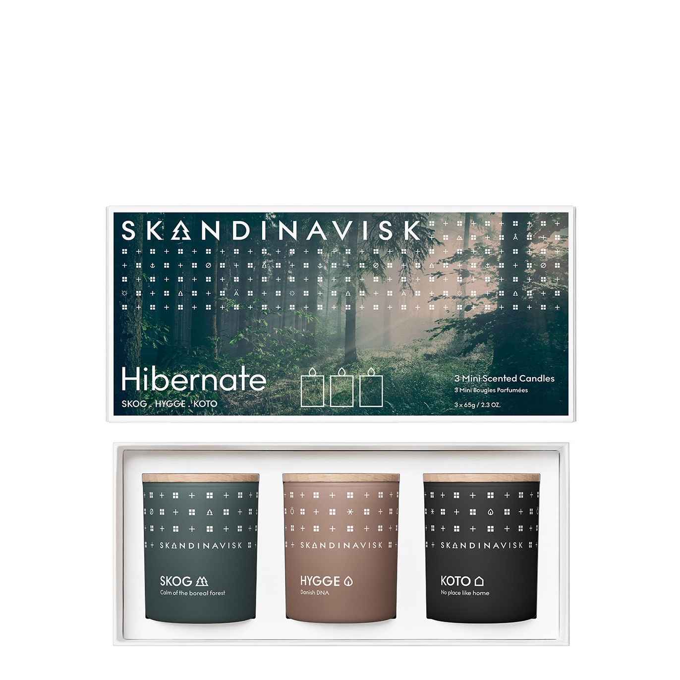 Skandinavisk Hibernate Mini Candle Gift Set
