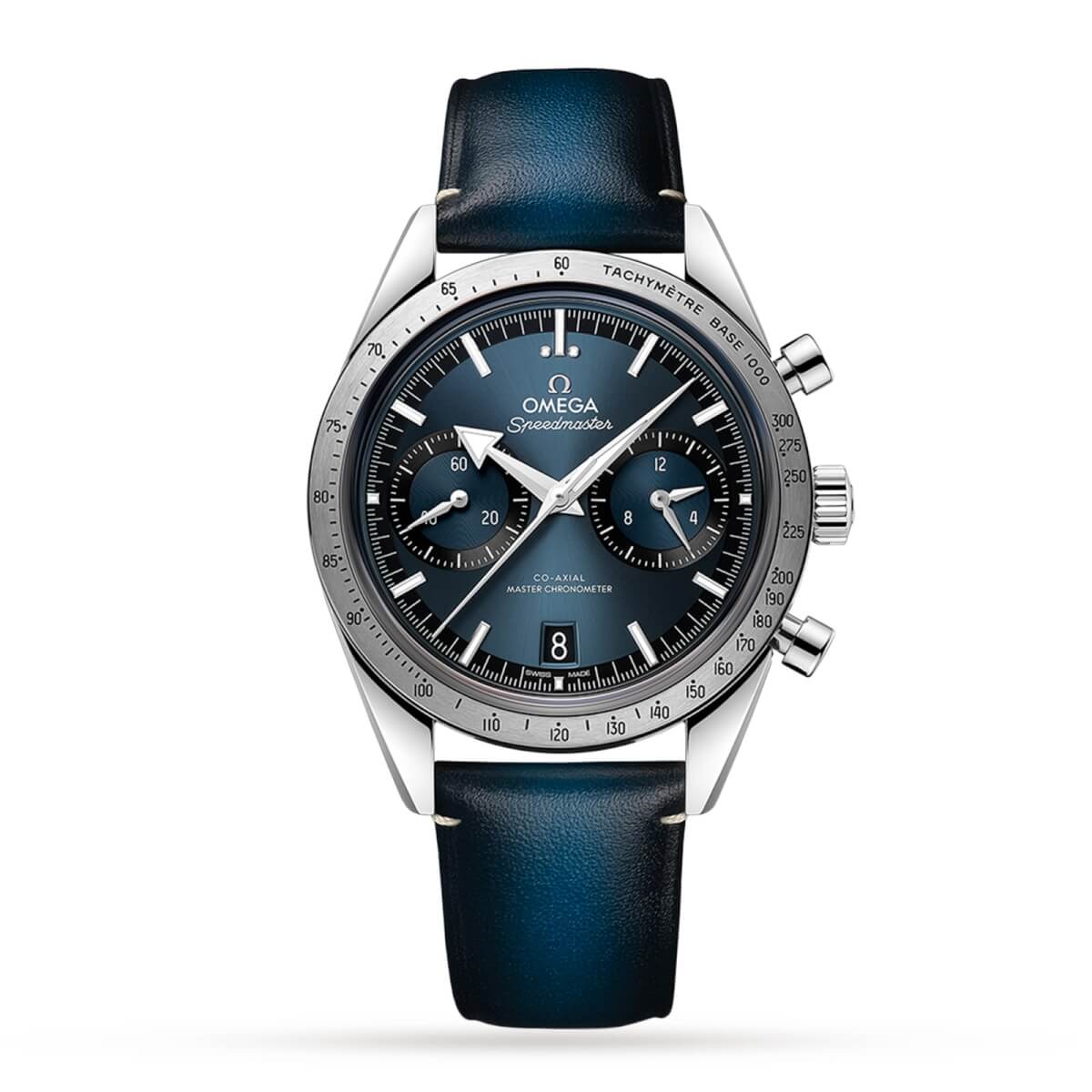 Speedmaster 57 Co-Axial Master Chronometer Chronograph 40.5mm Mens Watch Blue