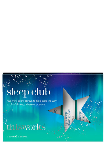 This Works Sleep Club Pillow Spray Set 5 x 5ml