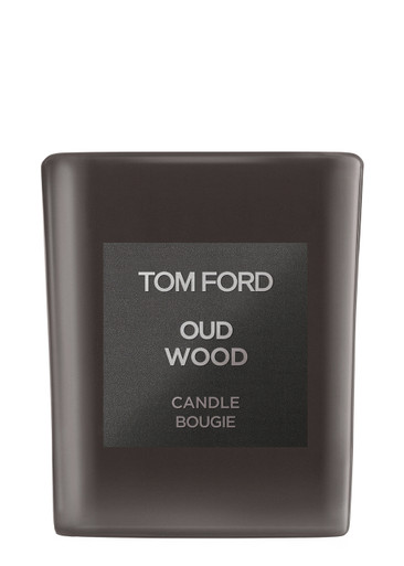 Tom Ford Oud Wood Candle 220g, Fragrance, Wood, Exotic, Smoky