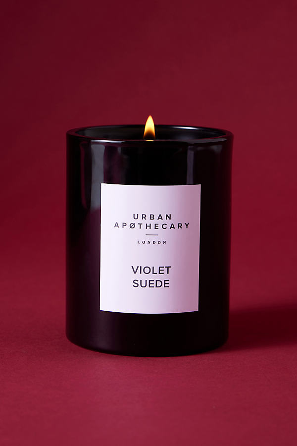 Urban Apothecary Violet Suede Jar Candle