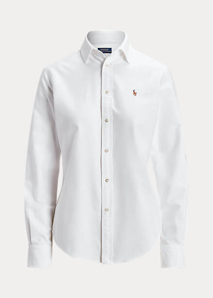 Polo Ralph Lauren https://www.ralphlauren.co.uk/en/classic-fit-oxford-shirt-638591.html Classic Fit Oxford Shirt Save to Wishlist £129.00