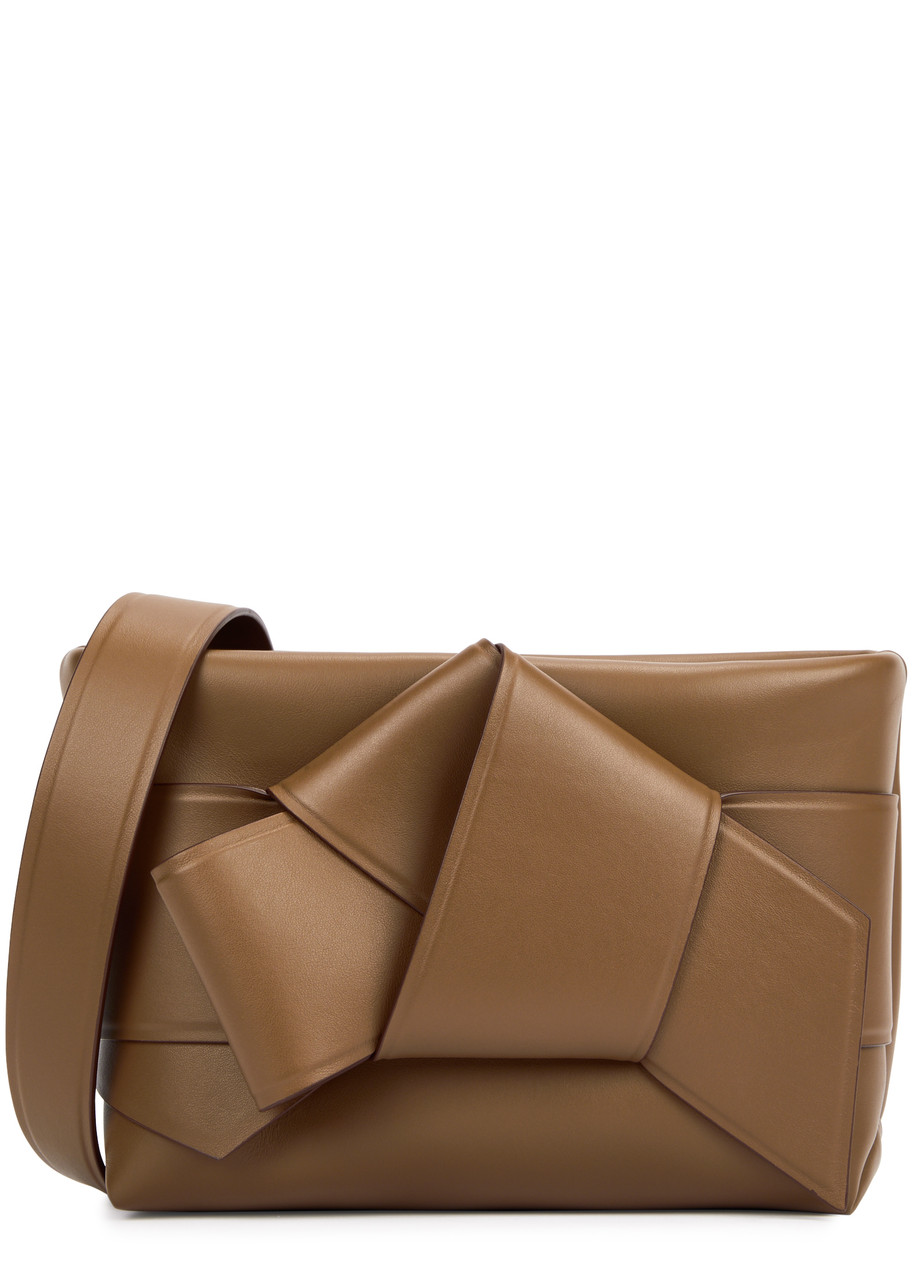 Acne Studios Musubi Knotted Leather Shoulder bag - Brown
