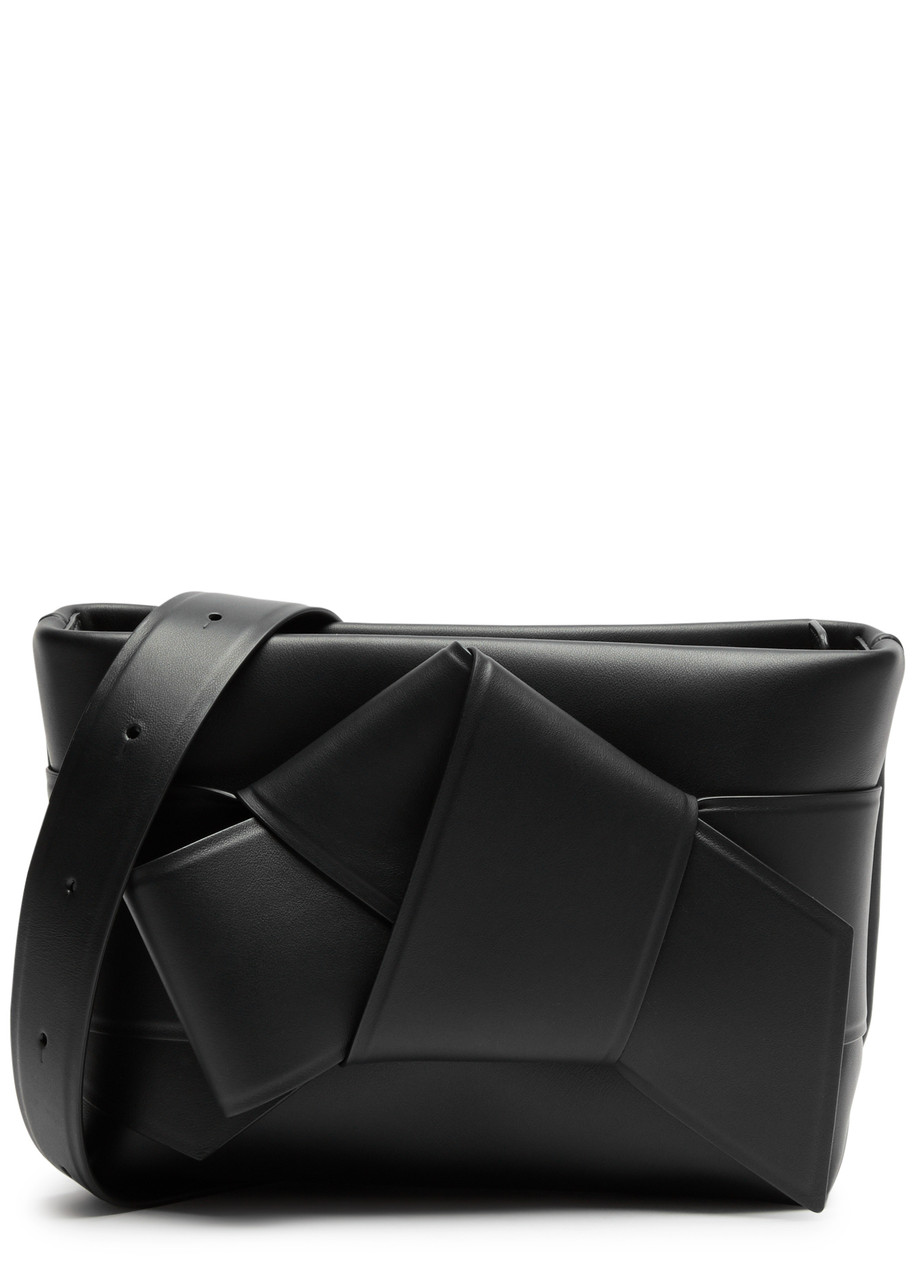 Acne Studios Musubi Leather Shoulder bag - Black
