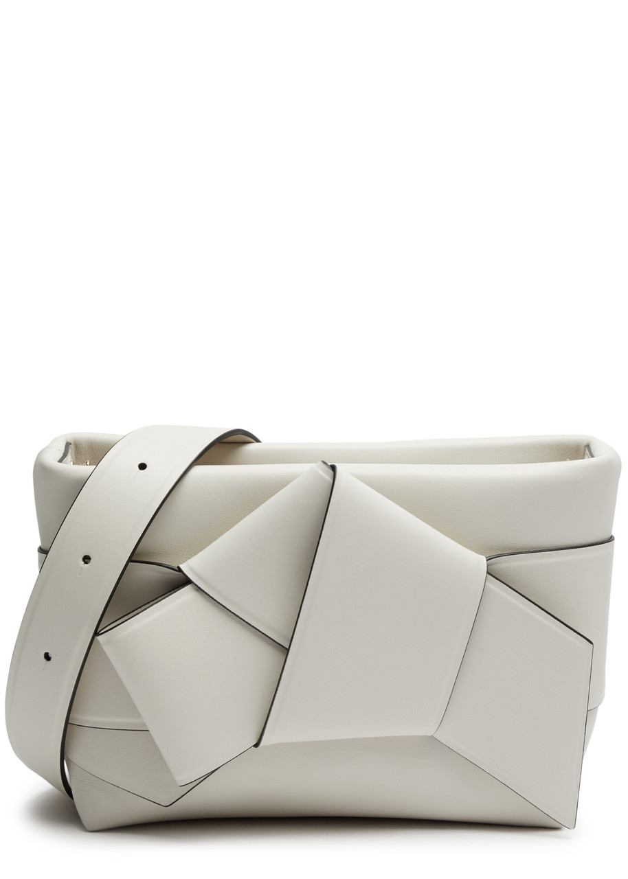 Acne Studios Musubi Leather Shoulder bag - White
