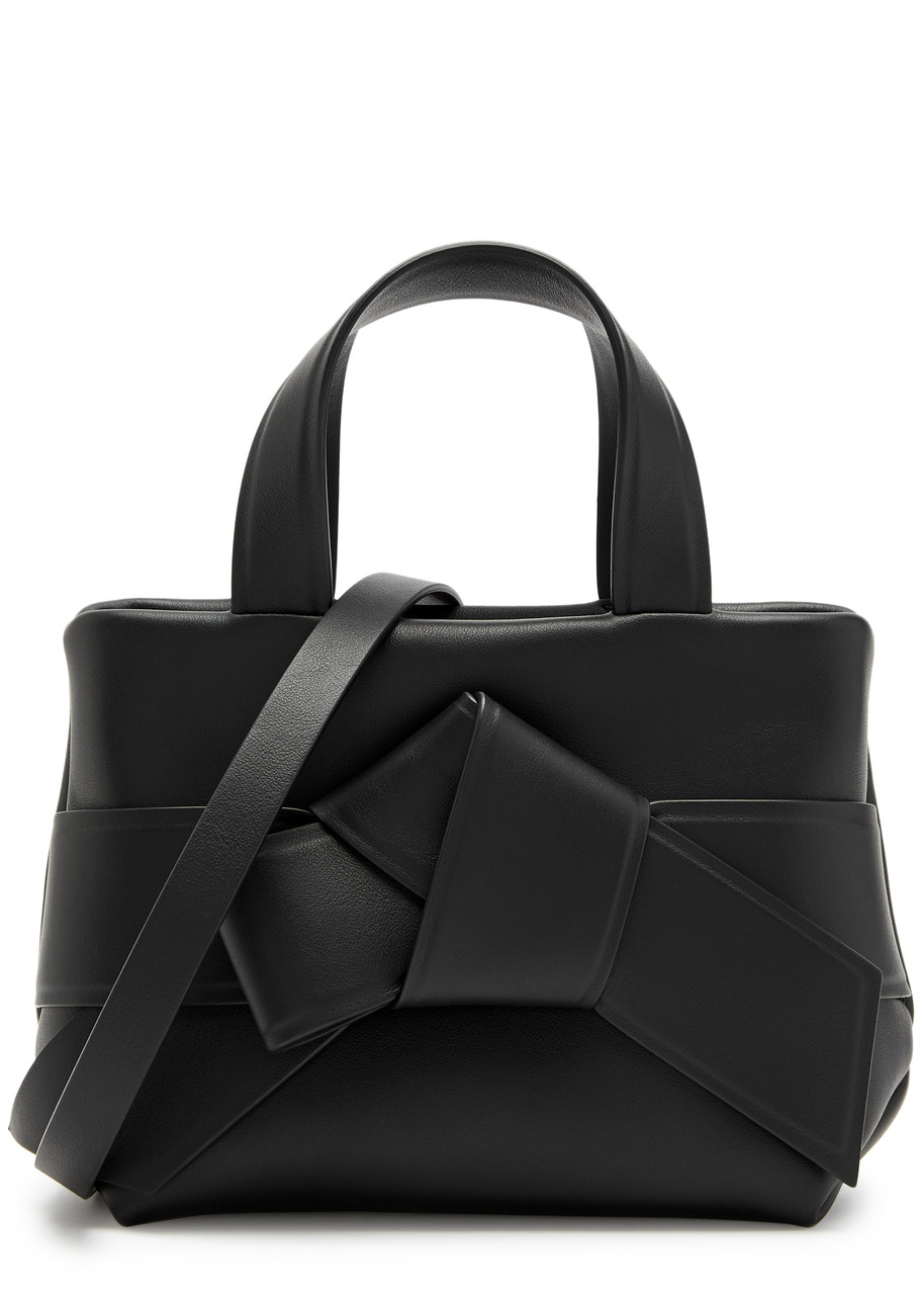 Acne Studios Musubi Micro Leather top Handle bag - Black