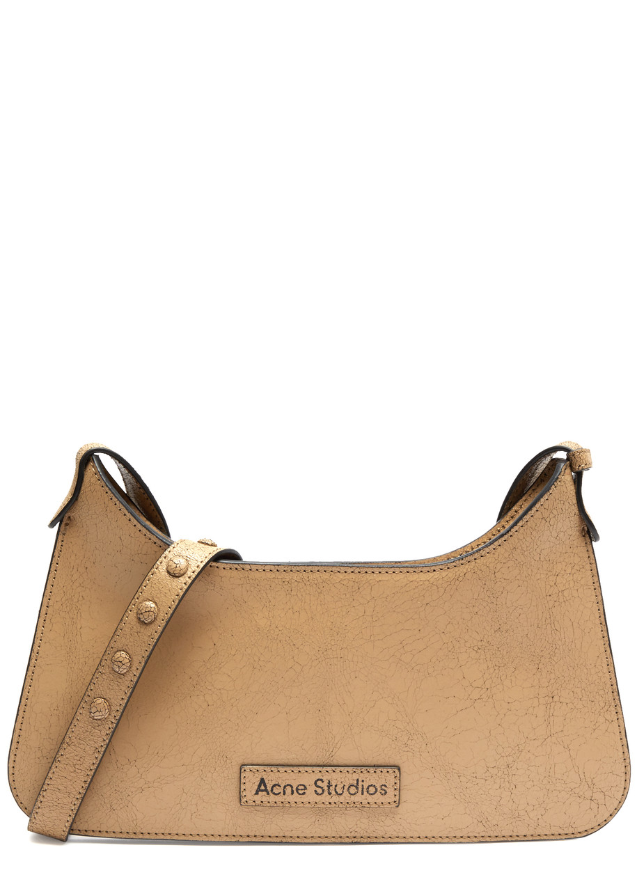 Acne Studios Platt Mini Leather Shoulder bag - Beige