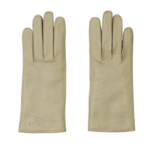 Burberry Equestrian Knight leather gloves £390