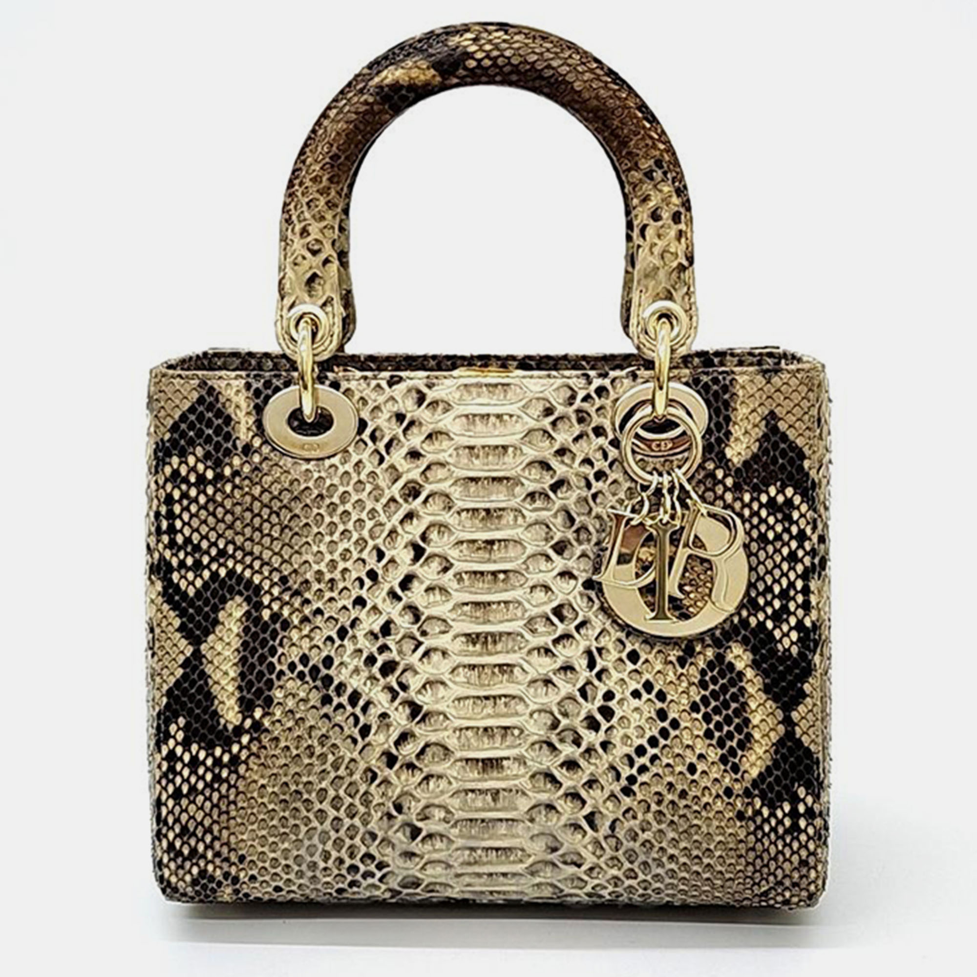 Christian Dior Python Lady Bag Medium