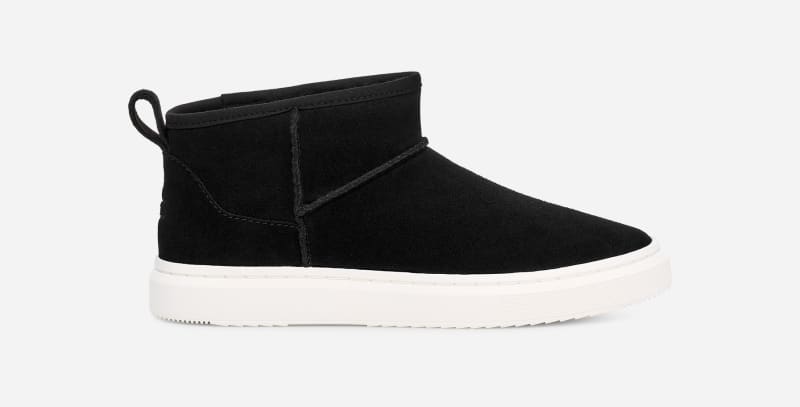 UGG Alameda Mini Boot in Black, Size 4.5, Leather