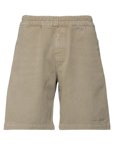 14bros Man Shorts & Bermuda Shorts Khaki Size L Cotton