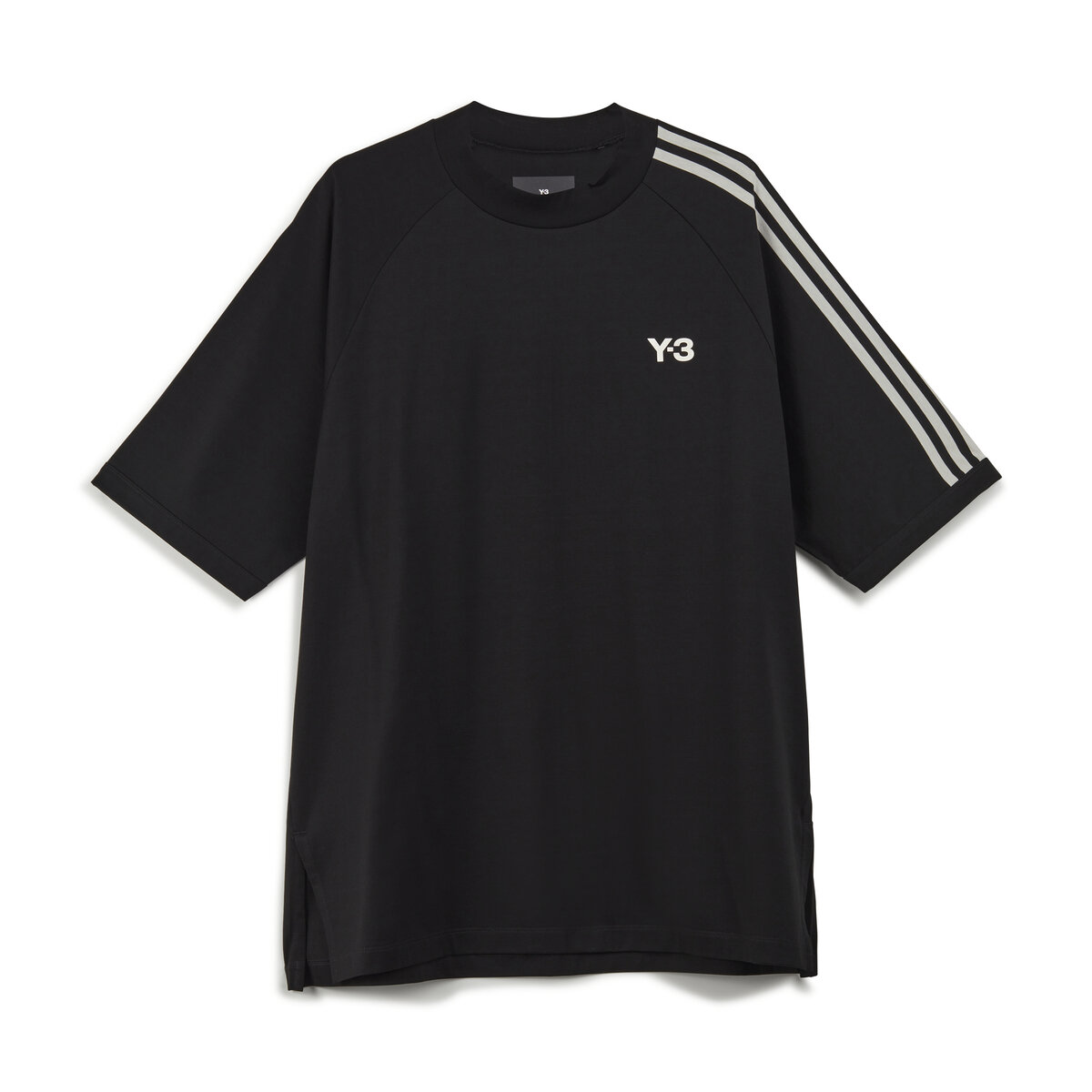 3-stripes Short Sleeved T-shirt Xs Black