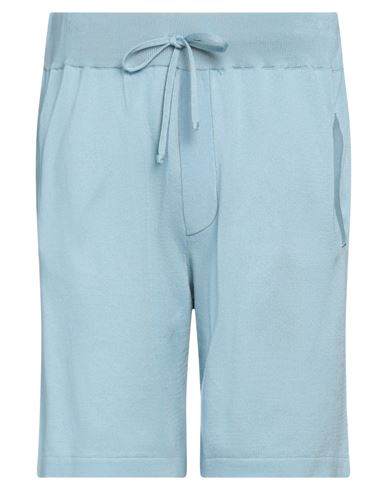 +39 Masq Man Shorts & Bermuda Shorts Sky blue Size L Cotton