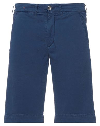 40weft Man Shorts & Bermuda Shorts Blue Size 30 Cotton