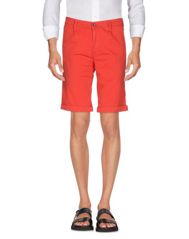 4/10 Four. ten Industry Man Shorts & Bermuda Shorts Red Size 36 Cotton, Elastane
