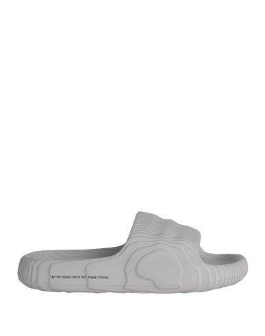 Adidas Originals Adilette 22 Shoes Man Sandals Grey Size 4 Rubber
