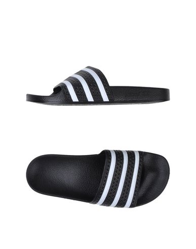 Adidas Originals Adilette Man Sandals Black Size 10 Rubber