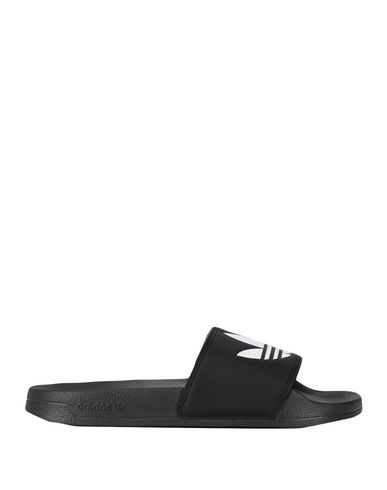 Adidas Originals Adilette-lite Man Sandals Black Size 6 Plastic