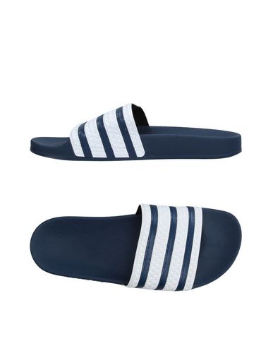Adidas Originals Man Sandals Midnight blue Size 7 Rubber