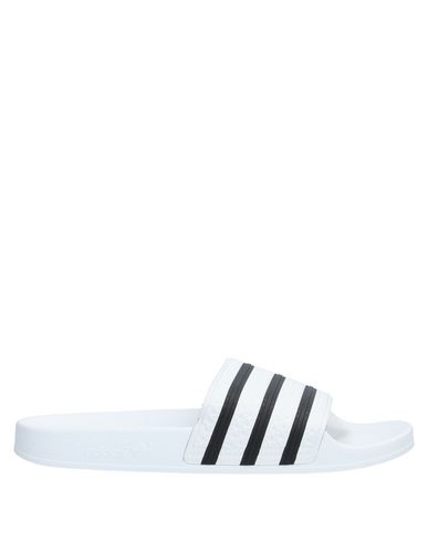 Adidas Originals Man Sandals White Size 6.5 Textile fibers