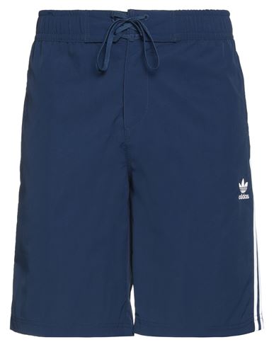 Adidas Originals Man Shorts & Bermuda Shorts Midnight blue Size S Polyamide