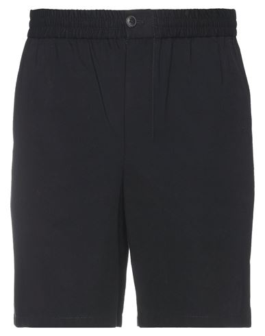 Ami Alexandre Mattiussi Man Shorts & Bermuda Shorts Midnight blue Size 24 Cotton