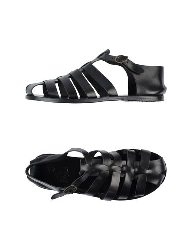 Ancient Greek Sandals Man Sandals Black Size 11 Cowhide