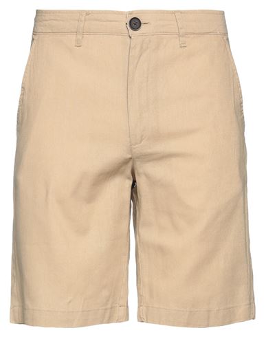 Anerkjendt Man Shorts & Bermuda Shorts Sand Size L Linen, Cotton