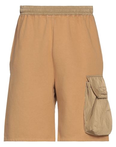 Aries Man Shorts & Bermuda Shorts Camel Size M Cotton