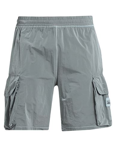 Aries Man Shorts & Bermuda Shorts Light grey Size M Cotton