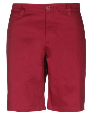 Armani Exchange Man Shorts & Bermuda Shorts Brick red Size 29 Cotton, Elastane
