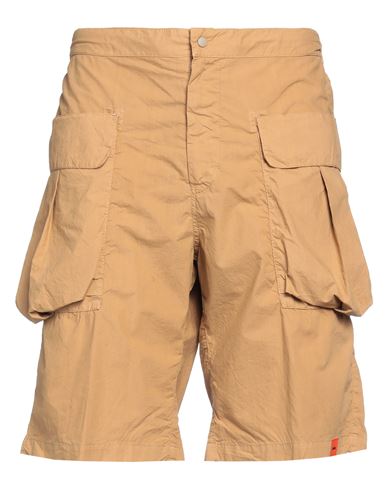 Aspesi Man Shorts & Bermuda Shorts Camel Size 30 Cotton