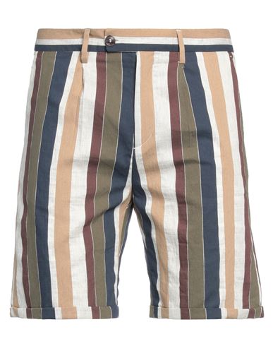 At. p.co Man Shorts & Bermuda Shorts Midnight blue Size 38 Cotton, Polyester, Wool, Polyamide