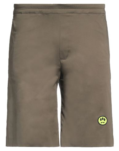 Barrow Man Shorts & Bermuda Shorts Khaki Size L Cotton, Elastane