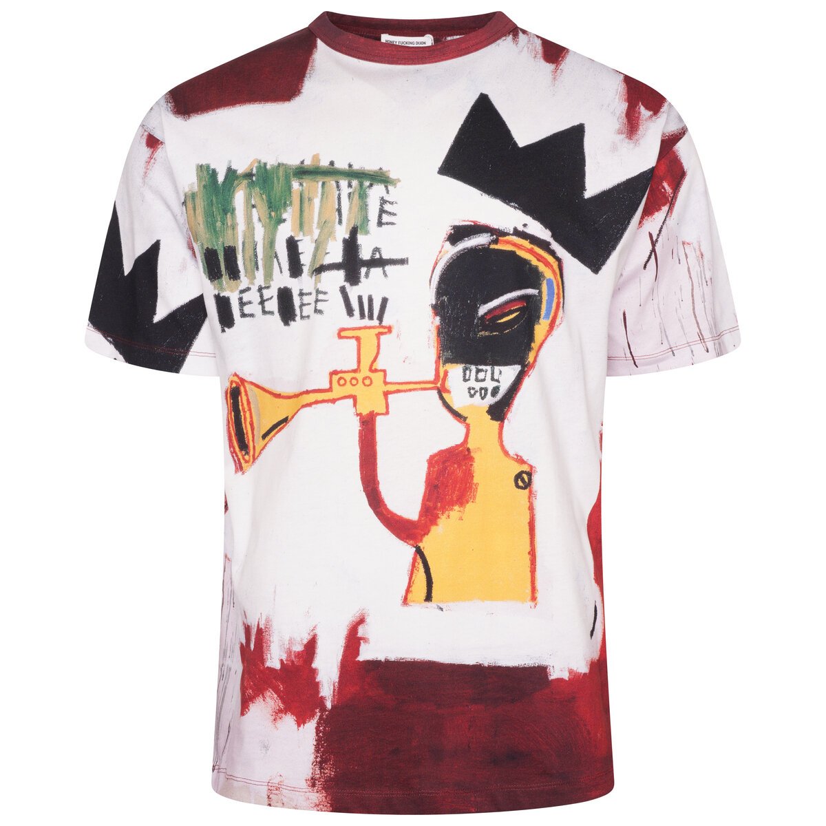 Basquiat Print Ss T-shirt L Multi