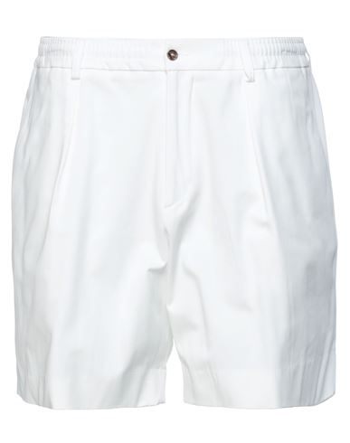 Be Able Man Shorts & Bermuda Shorts White Size 33 Cotton, Elastane