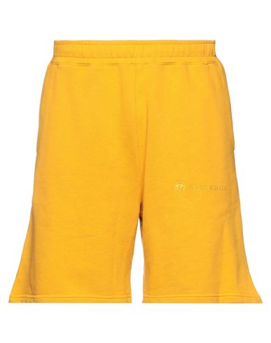 Bel-air Athletics Man Shorts & Bermuda Shorts Ocher Size XXL Cotton