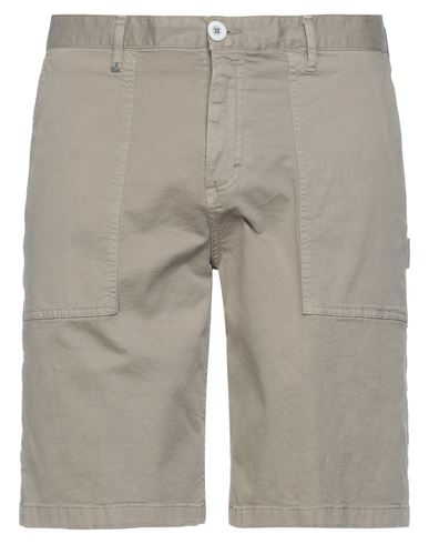 Berna Man Shorts & Bermuda Shorts Dove grey Size 30 Cotton, Linen, Elastane