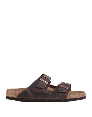 Birkenstock Man Sandals Brown Size 13 Soft Leather