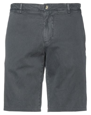Blauer Man Shorts & Bermuda Shorts Grey Size 38 Cotton