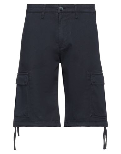 Bomboogie Man Shorts & Bermuda Shorts Midnight blue Size 30 Cotton, Elastane