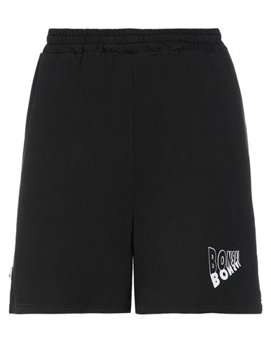 Bonsai Man Shorts & Bermuda Shorts Black Size L Cotton