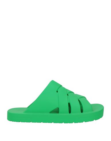 Bottega Veneta Man Sandals Green Size 9 Rubber