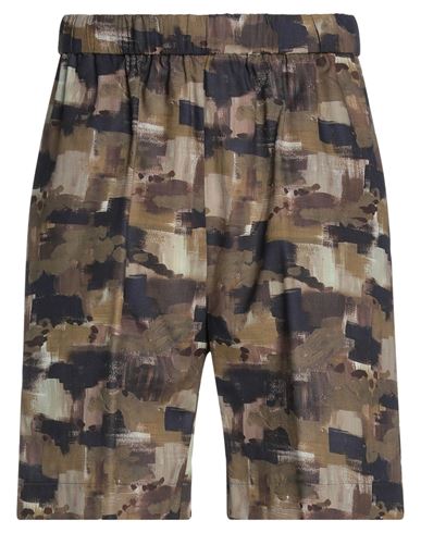 Brian Dales Man Shorts & Bermuda Shorts Khaki Size 30 Cotton