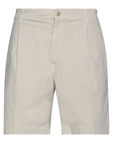 Brooksfield Man Shorts & Bermuda Shorts Beige Size 30 Cotton, Elastane