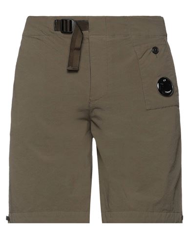 C. p. Company Man Shorts & Bermuda Shorts Military green Size 28 Polyamide, Elastane