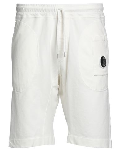 C. p. Company Man Shorts & Bermuda Shorts White Size XXL Cotton