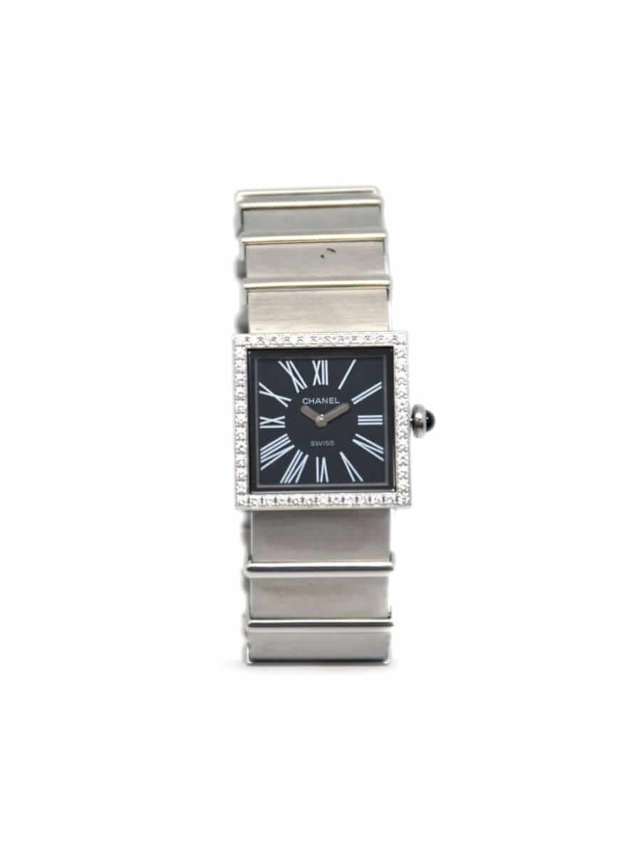 CHANEL Pre-Owned 1989 Mademoiselle 22mm - Black