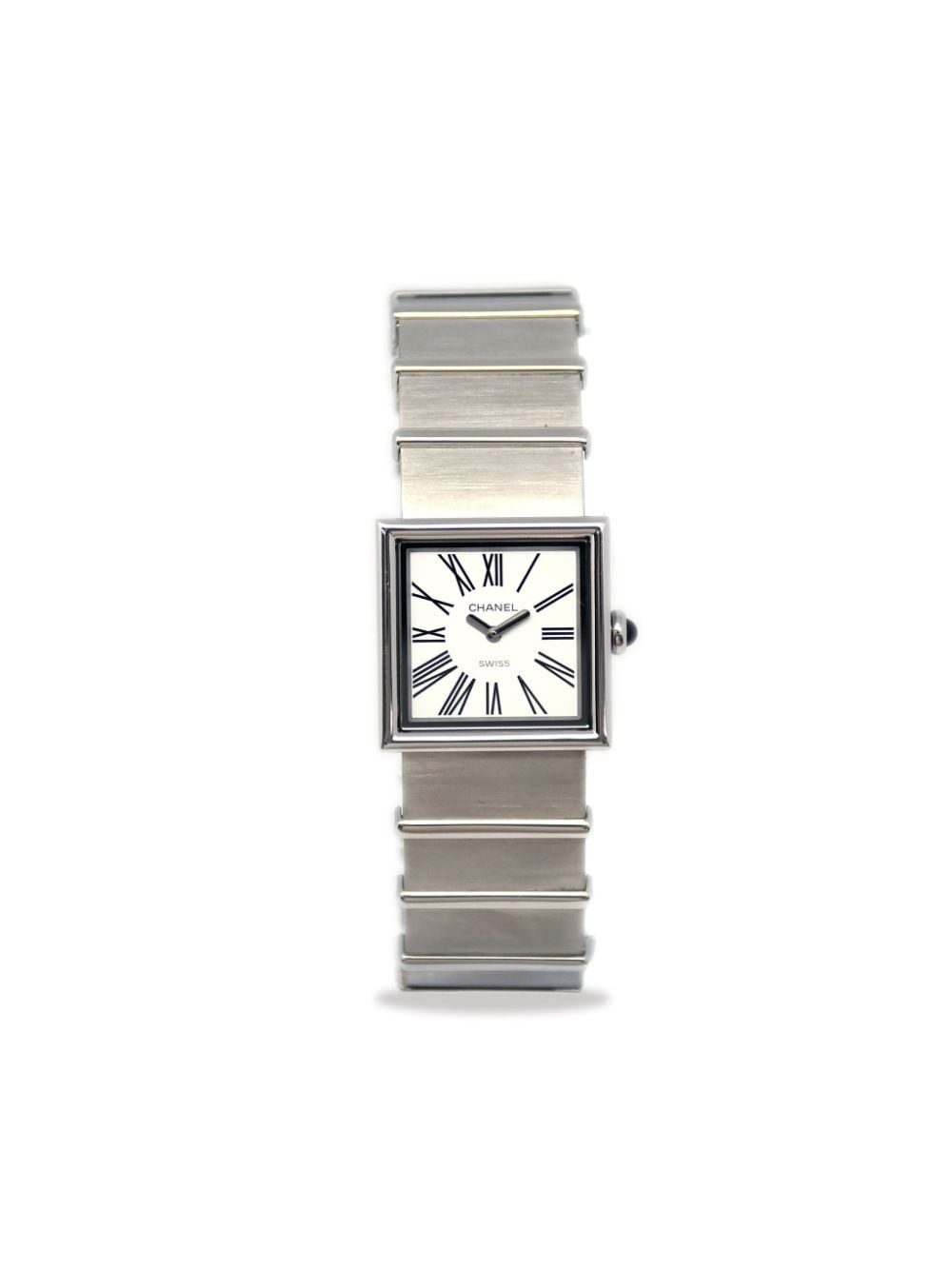 CHANEL Pre-Owned 1989 pre-owned Mademoiselle 22mm - SILVER