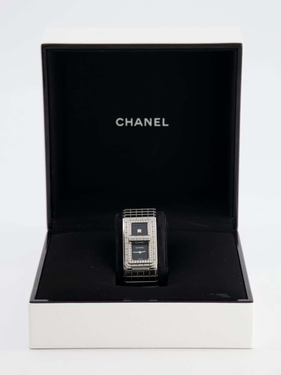 CHANEL Pre-Owned pre-owned Coco Code 21.5mm - Black